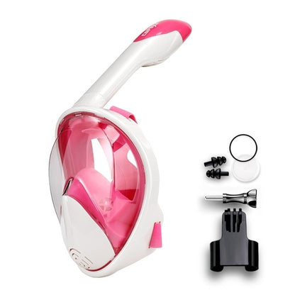 Full Face Scuba Diving Mask Goggles with Camera Mount