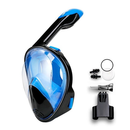 Full Face Scuba Diving Mask Goggles with Camera Mount