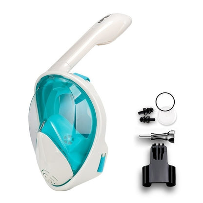 Full Face Scuba Diving Mask Goggles with Camera Mount