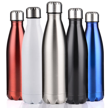 Insulated Vacuum Water Bottle Stainless Steel