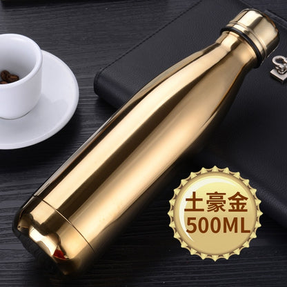 Insulated Vacuum Water Bottle Stainless Steel