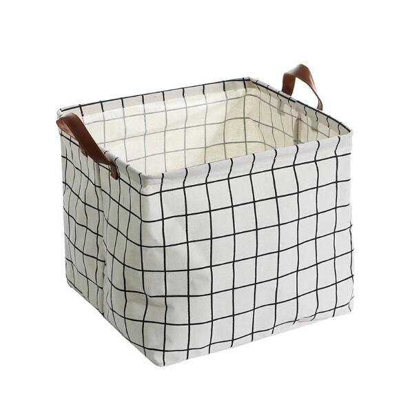 Waterproof Canvas Storage Basket Desgins Bin
