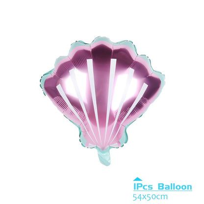 8pcs Mermaid Birthday Party Balloon Decoration