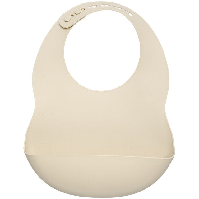 Carton Silicone Waterproof Baby Feeding Bib