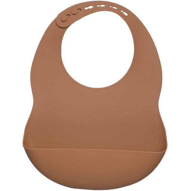 Carton Silicone Waterproof Baby Feeding Bib