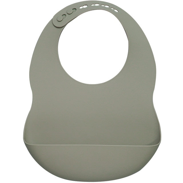 Carton Silicone Waterproof Baby Feeding Bib