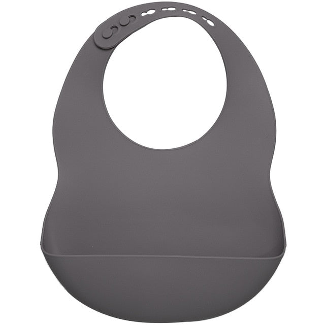 Carton Silicone Waterproof Baby Feeding Bib