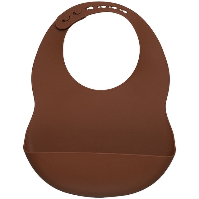 Carton Silicone Waterproof Baby Feeding Bib