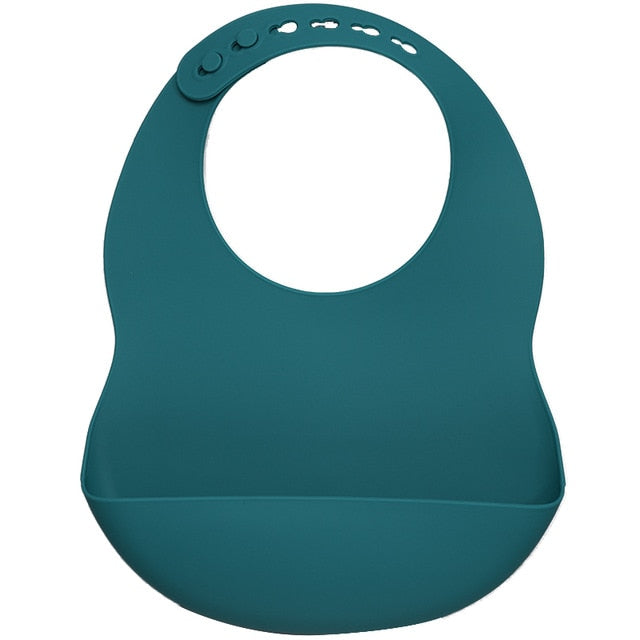 Carton Silicone Waterproof Baby Feeding Bib