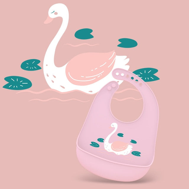 Silicone Waterproof Animal Baby Bibs
