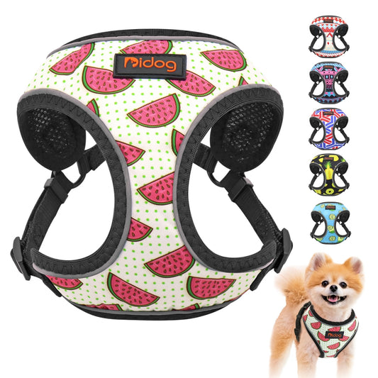 Watermelon Reflective Dog Vest Harness