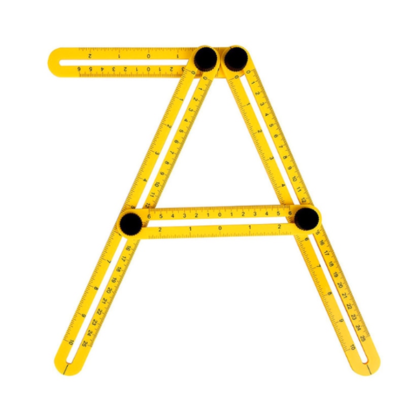 Professional Plastic Protractor and Angle Tool