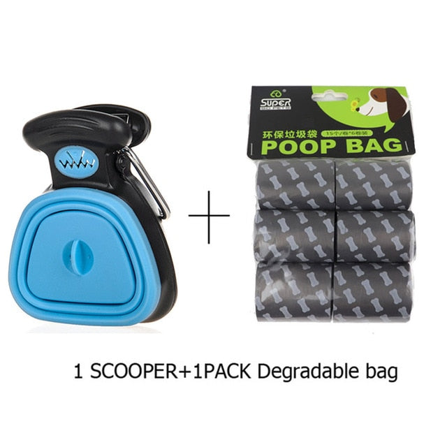 Pet Poop Bag Dispenser Scoop
