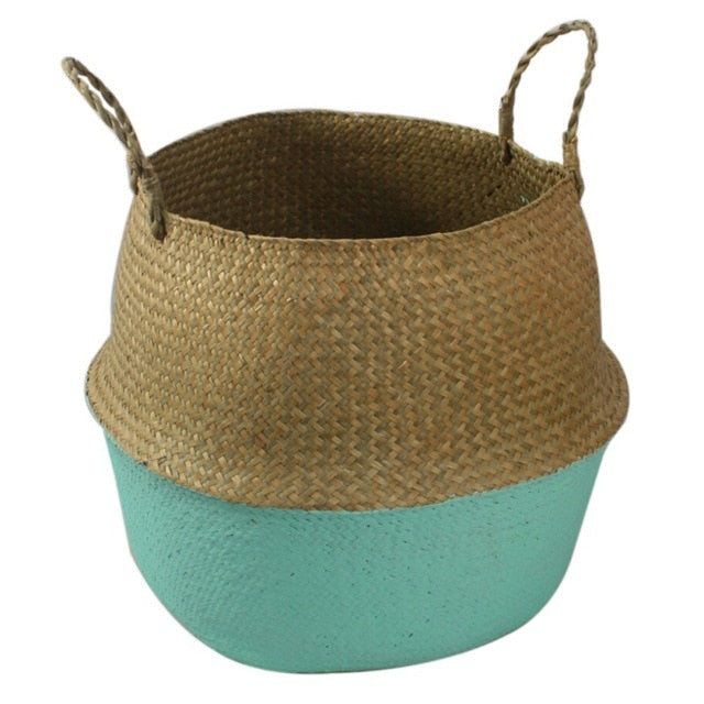 Modern Weave Basket With Handles