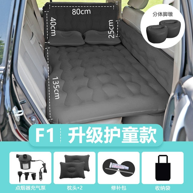 Car Bed Inflatable Air Mattress Traveling SUV