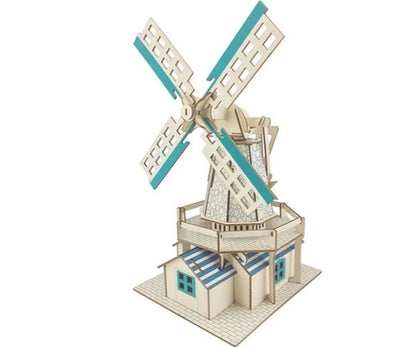 3D Wooden Jigsaw Sailing Boat Toys Puzzle