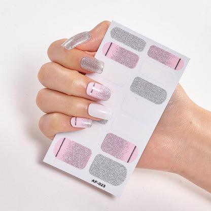Manicure Nail Polish Self Adhesive Strips