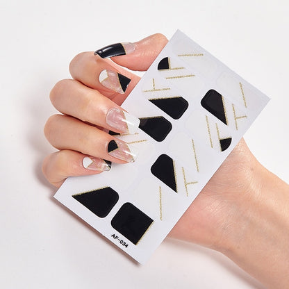 Manicure Nail Polish Self Adhesive Strips
