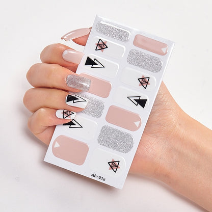 Manicure Nail Polish Self Adhesive Strips