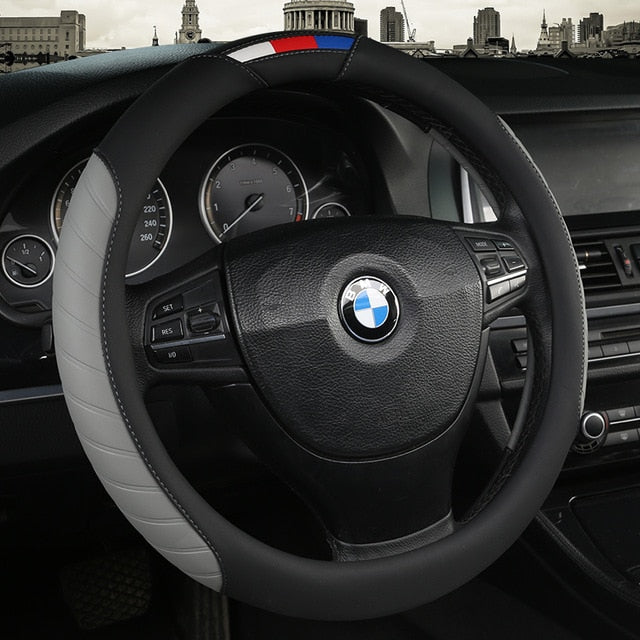 Universal Leather Car Steering Wheel Cover