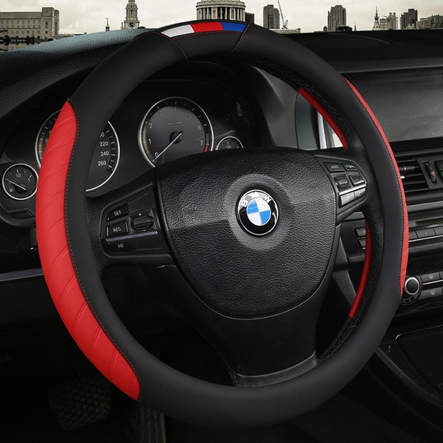 Universal Leather Car Steering Wheel Cover