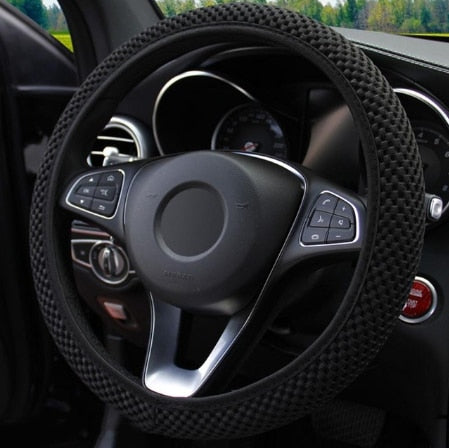 Universal Leather Car Steering Wheel Cover