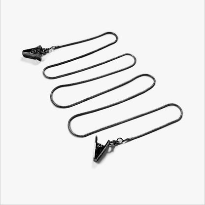 Minimalist Black Bead Chain For Sunglasses
