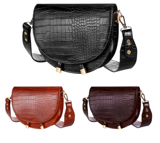 Luxury Shoulder Handbag with Pattern