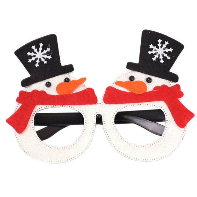 Christmas Cartoon Glasses Frame