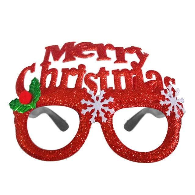 Christmas Cartoon Glasses Frame