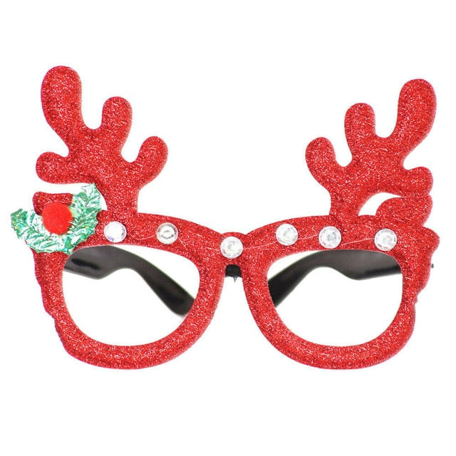 Christmas Cartoon Glasses Frame