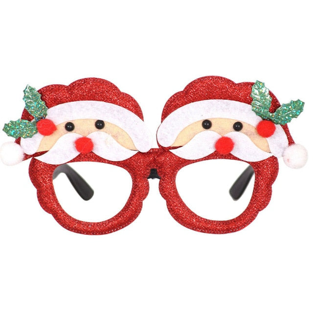 Christmas Cartoon Glasses Frame