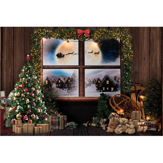 Christmas Photography Backdrop Banner Studio Background