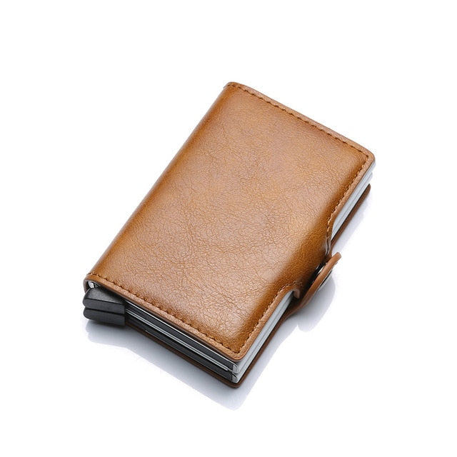 Travel Leather Wallet For Bank Cards