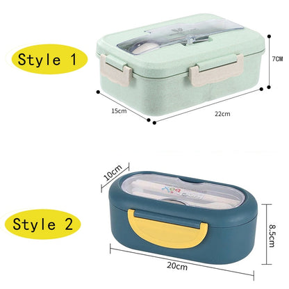 Wheat Straw Leakproof Lunch Box