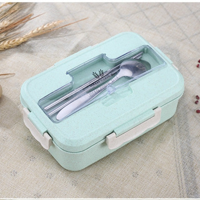 Wheat Straw Leakproof Lunch Box