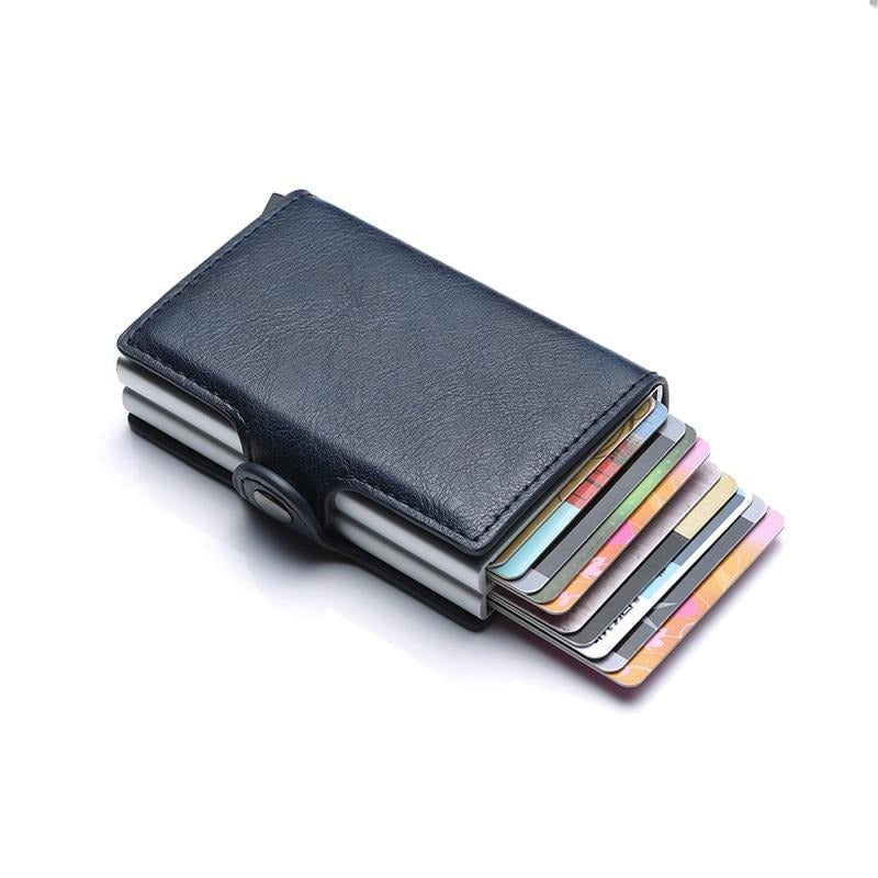 Travel Leather Wallet For Bank Cards