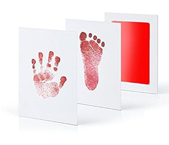 Safe Non-toxic Baby Footprints Handprint Inkless Ink Pad