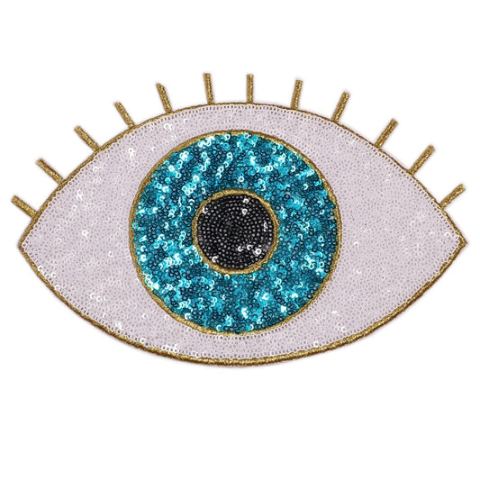 Iron-on Sequins Eye Patch for Clothes