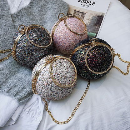 Luxury Diamond Basketball Soccer Clutch Bags