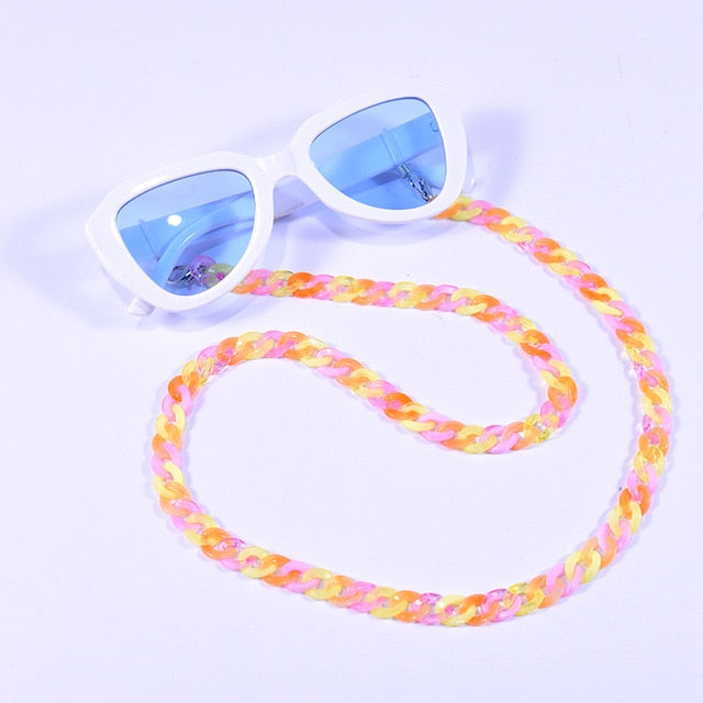 72cm Acrylic Sunglasses Chain