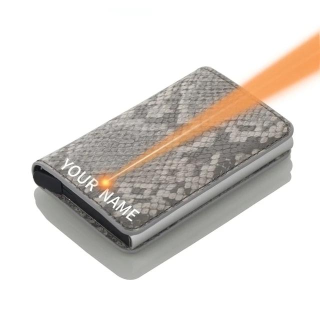 Personalize Credit Card Holder Wallet