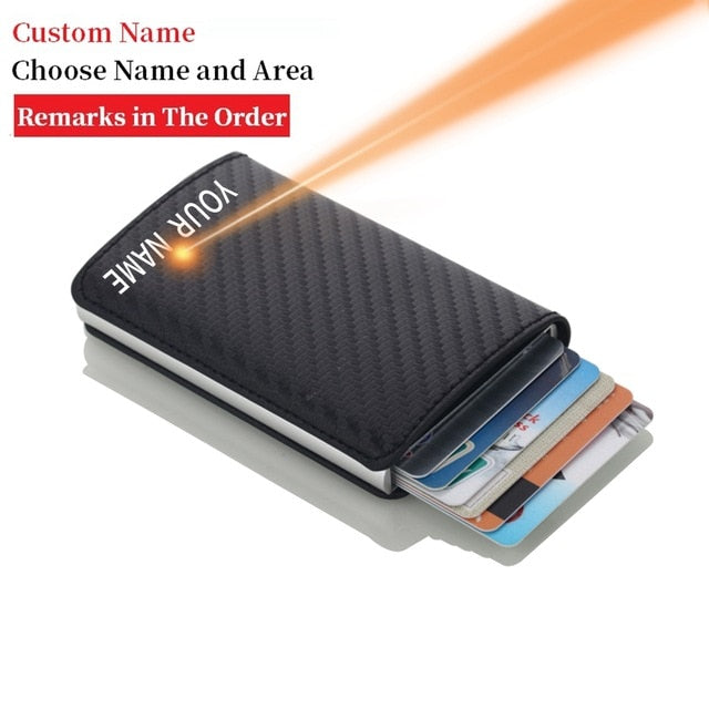 Personalize Credit Card Holder Wallet