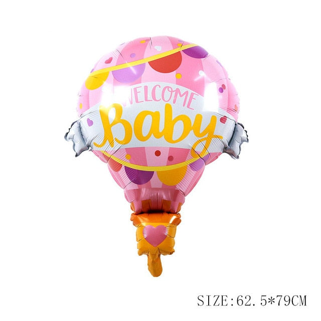 Colorful Rainbow Tassel Cloud Fairy Foil Birthday Balloon