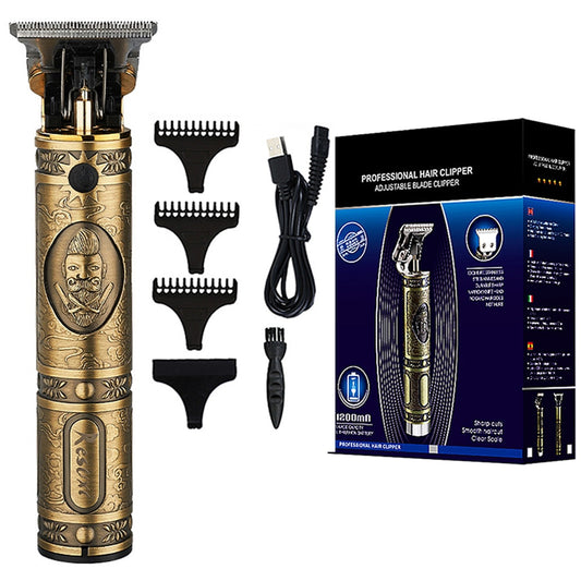 Professional T-Blade Wireless Hair Clippers Trimmers