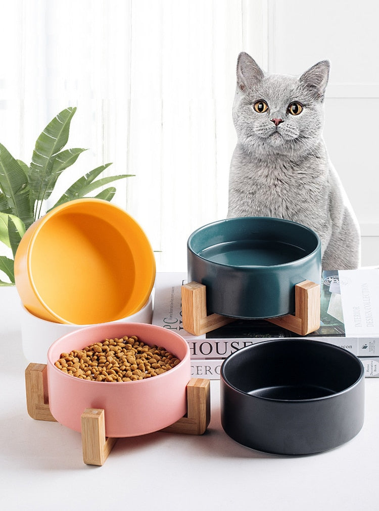 Ceramic Pet Feeder Bowl