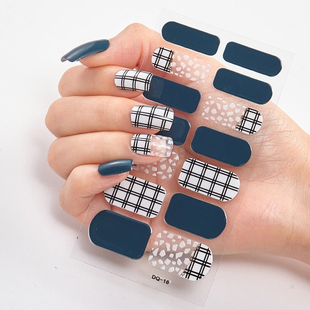 Strawberry Nail Stickers Decal Strips