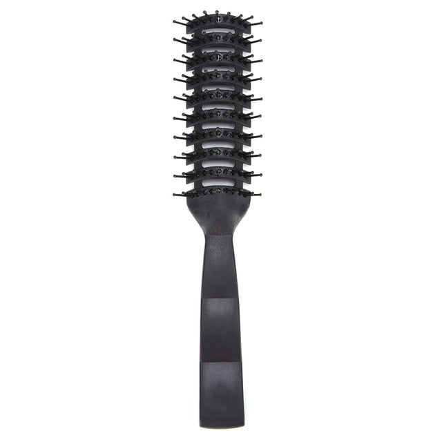 Bristle Nylon Hairbrush Scalp Massage