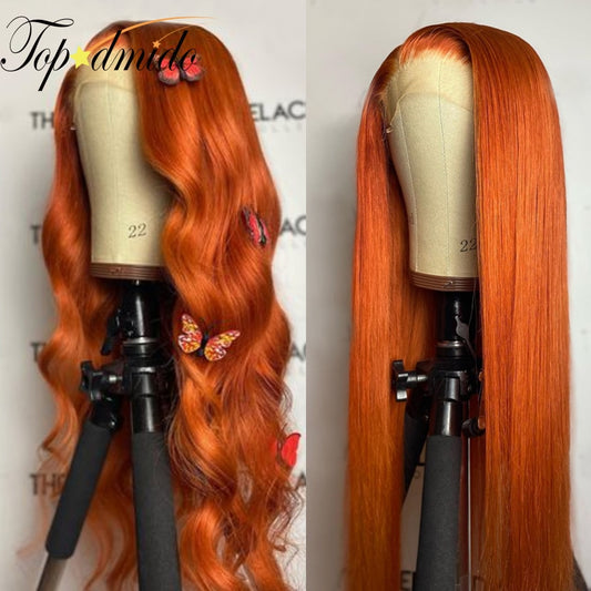 Orange Ginger 13x4 Lace Front Wig