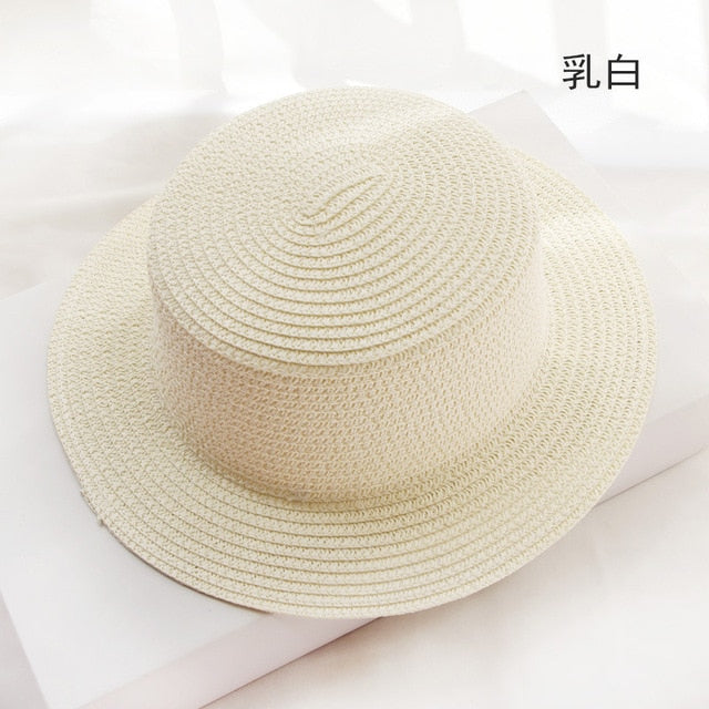 Parent-child Summer Straw Sun Hat